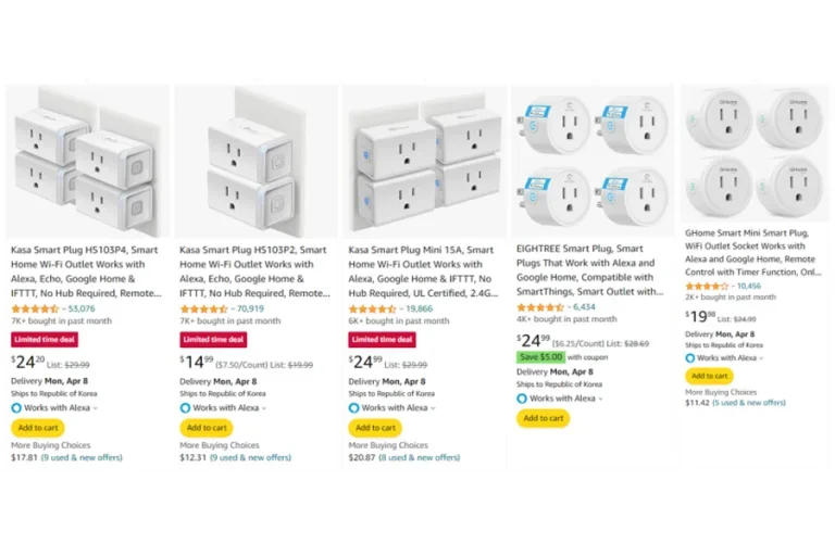 Review Analysis of Amazon's Hottest Selling Smart Power Socket Plugs in ...