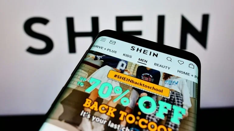 Shein, 108 Ağustos 1'ten 2023 Ocak 31'e kadar AB üye ülkelerinde aylık 2024 milyon aktif kullanıcı kaydetti. Kredi: Wirestock Creators, Shutterstock.com aracılığıyla.