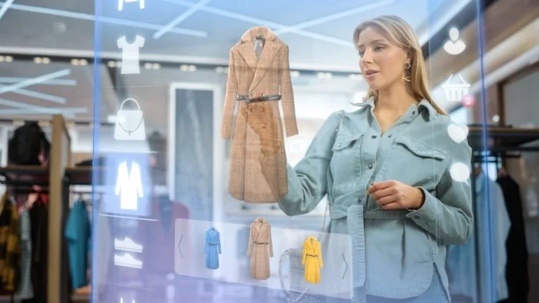 Interactive technology promises to breathe new life into the physical retail experience. Credit: gorodenkoff / Getty