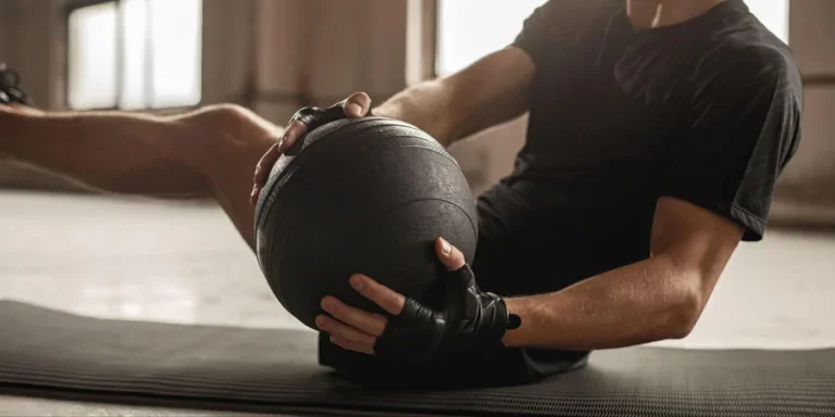 medicine ball exercise