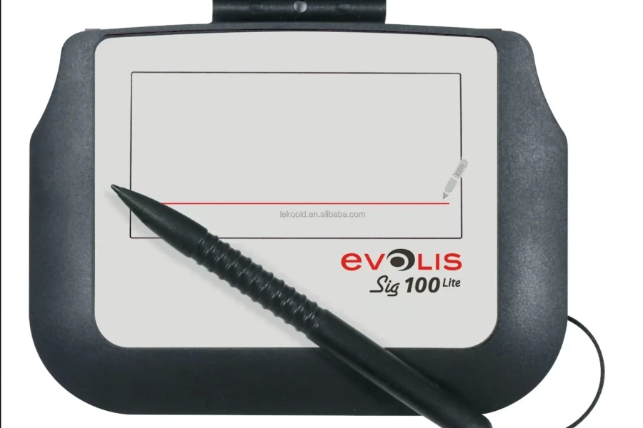 Panneau de signalisation avec écran LCD livré avec un stylet