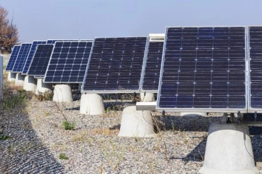 Réseau de panneaux solaires