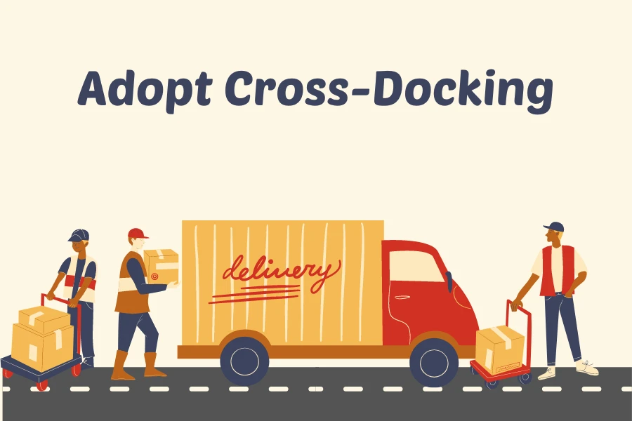 Agilización del transbordo mediante la adopción del cross-docking