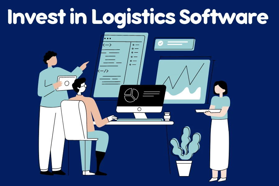 Simplificando o transbordo investindo em software de logística