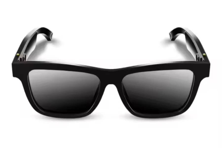kacamata hitam headphone audio pintar bluetooth nirkabel