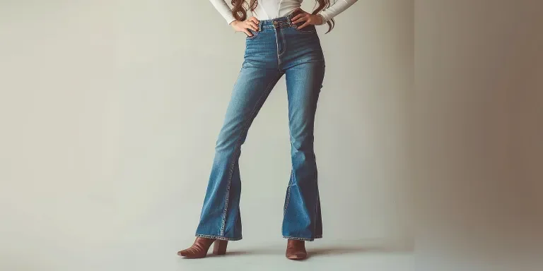 Woman wearing jeans