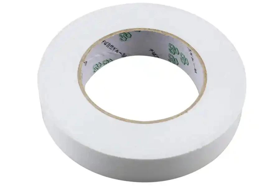 2 inches white double-sided impact golf club grip lead tape