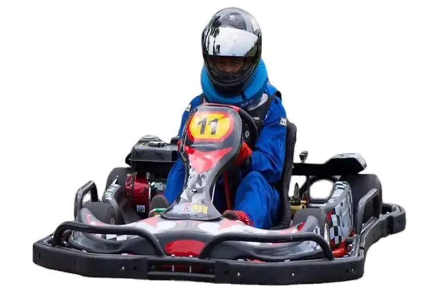 360-degree rotation adult racing go-kart