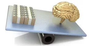 3d illustration of psychology of sales