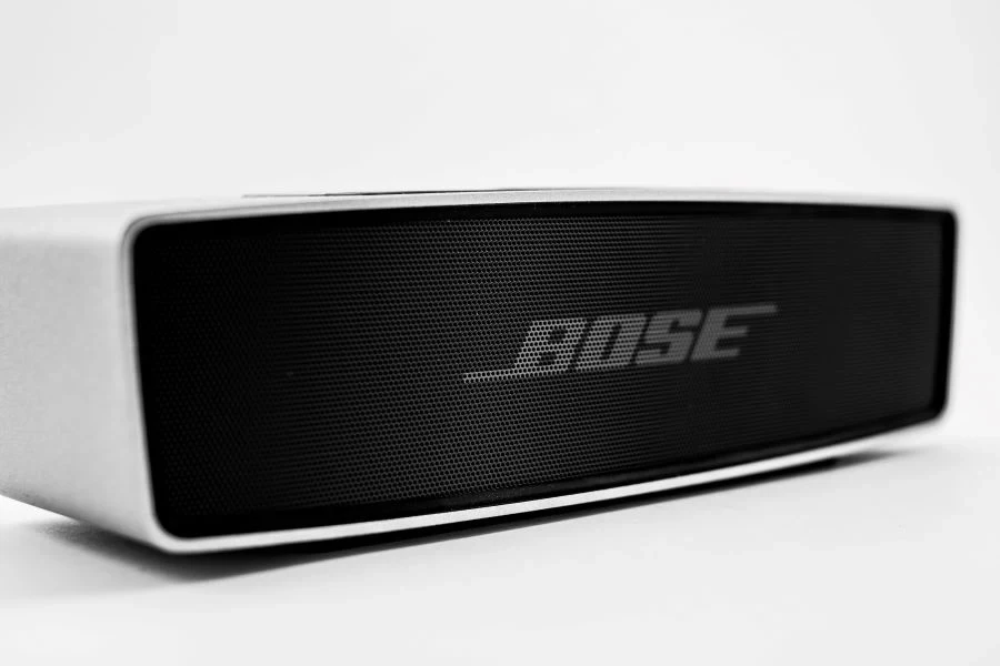 A Bose wireless portable speaker