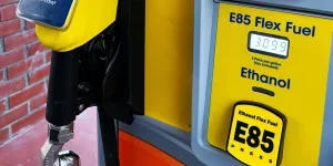 An E85 Gas Pump (Flex Fuel)