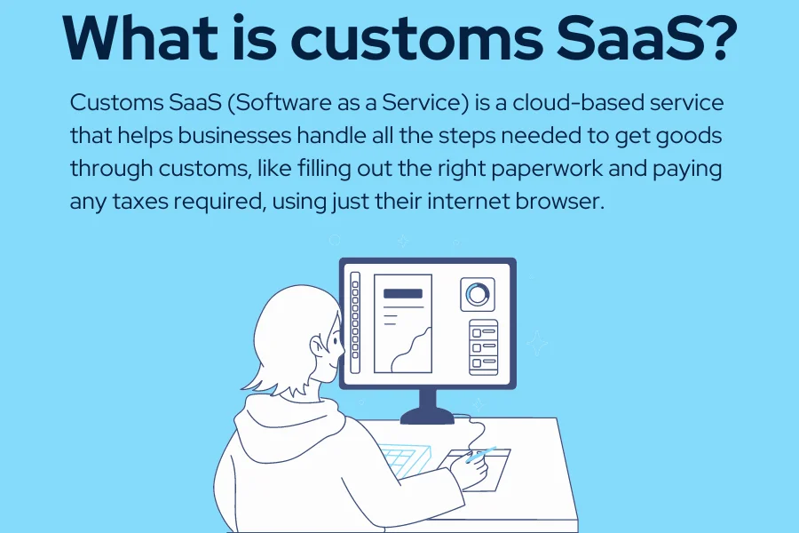 Customs SaaS ist ein cloudbasierter Dienst, der die Zollabfertigung vereinfacht