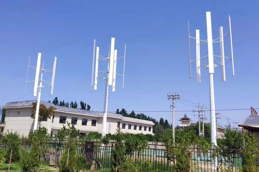 DHC H12 vertical-axis wind turbines