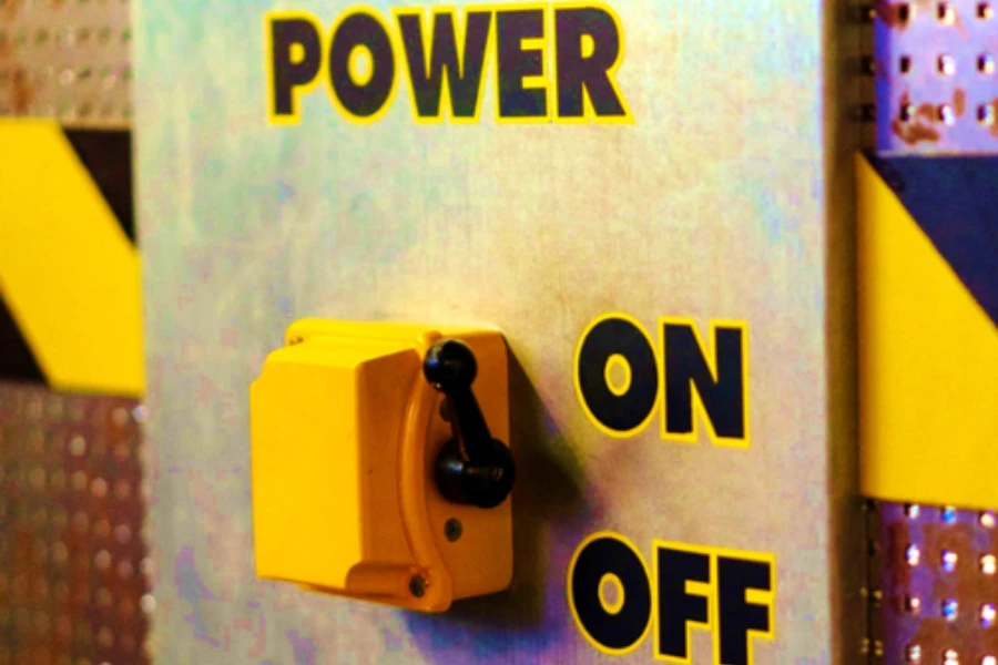Flip the switch and turn on the power