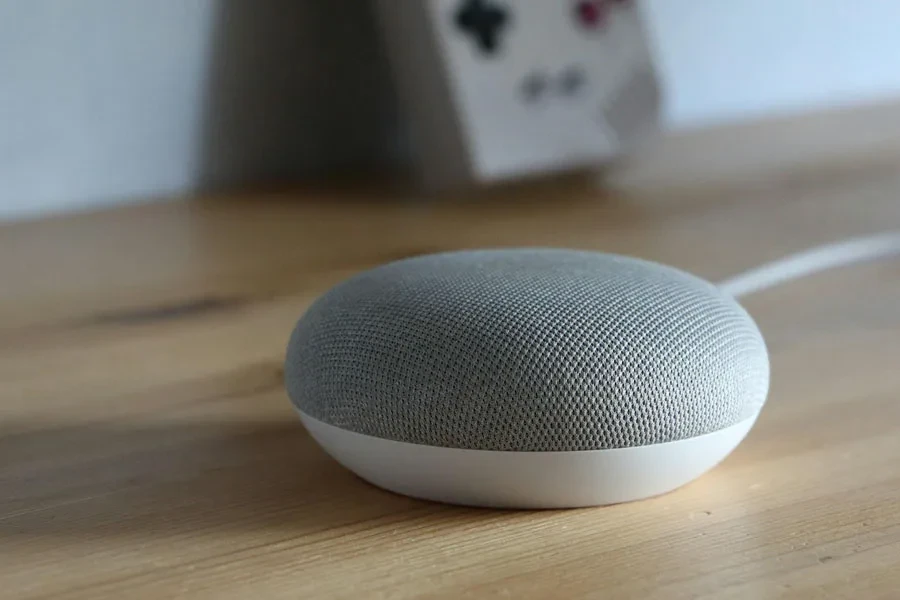 Home assistant sitting on a table