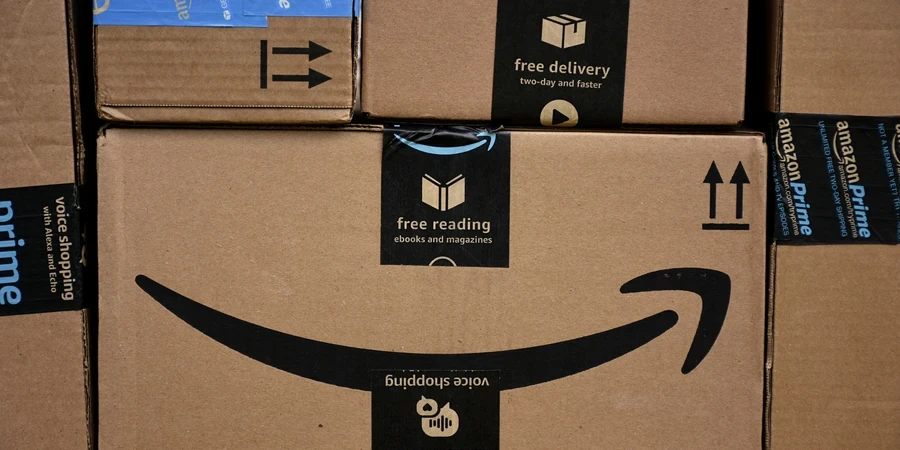 Afbeelding van een Amazon-pakket