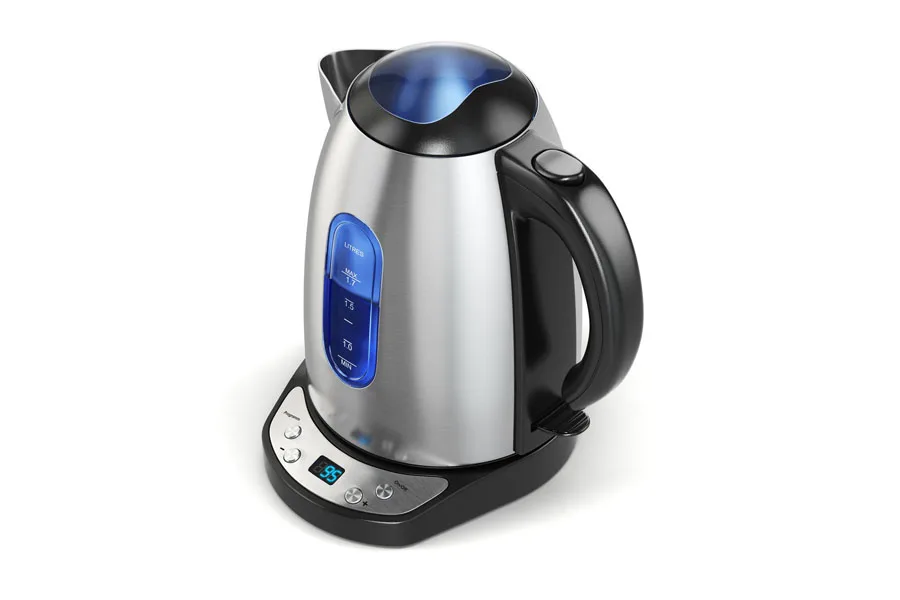 Smart stainless steel electric tea kettle