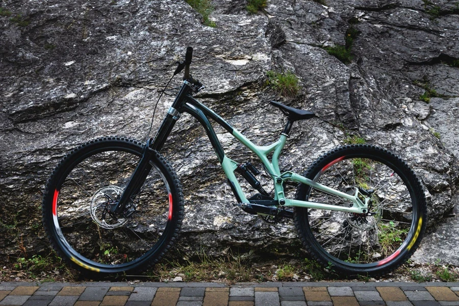 a mountain bike