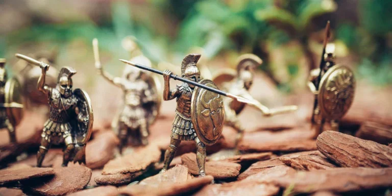 abstraction of battle