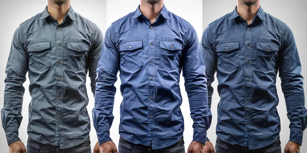 This men's shirt is made of comfortable and soft cotton material