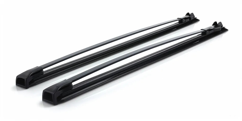 two front wiper blades