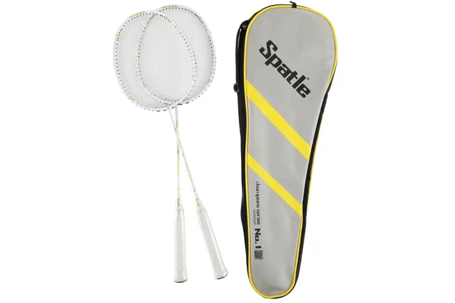 Beginner's outdoor training badminton racket