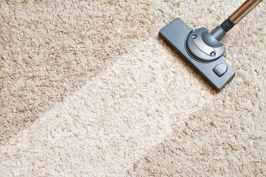 cleaning carpet