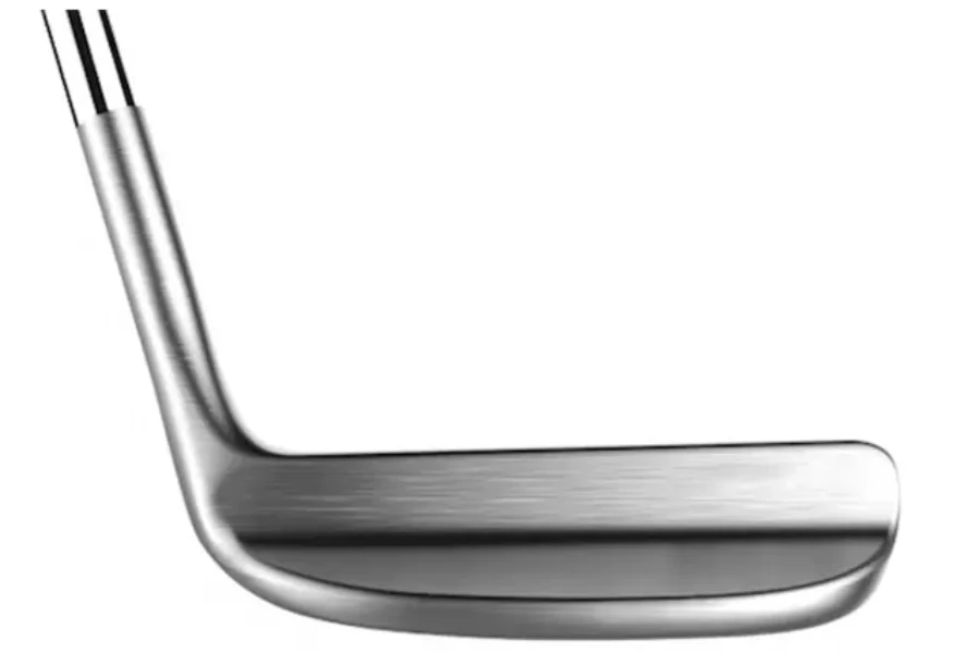 Custom golf iron used for practice