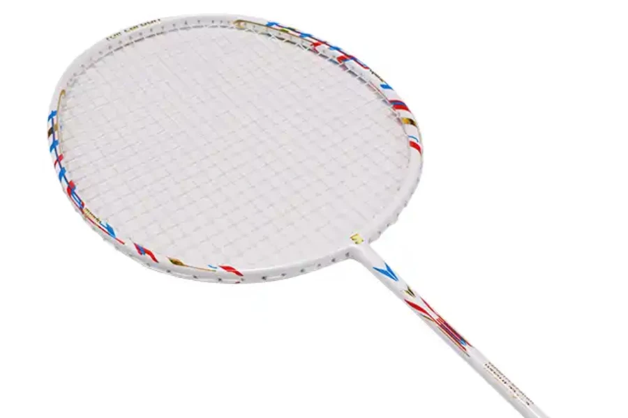 Customized tension full carbon fiber badminton racket