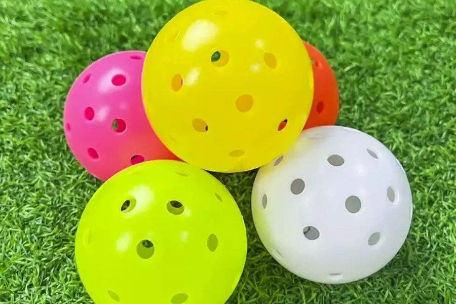 Dura fast 40-hole pickleball balls