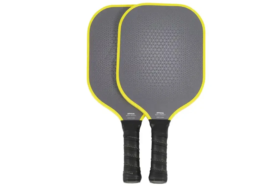 Eco-friendly wooden pickleball paddle