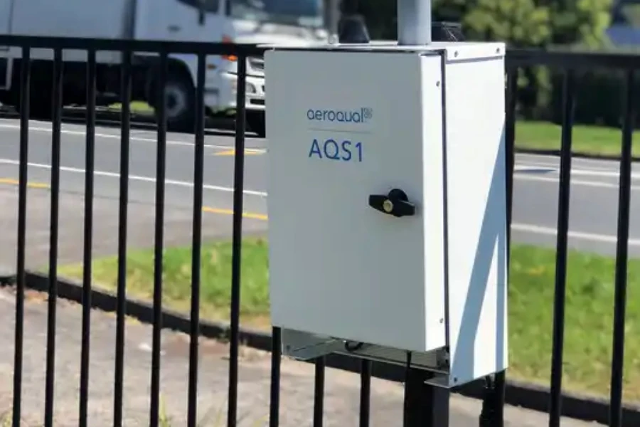 Fixed air quality monitoring system