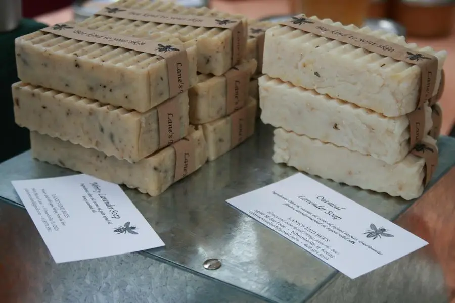 Handmade soap, crafted at home