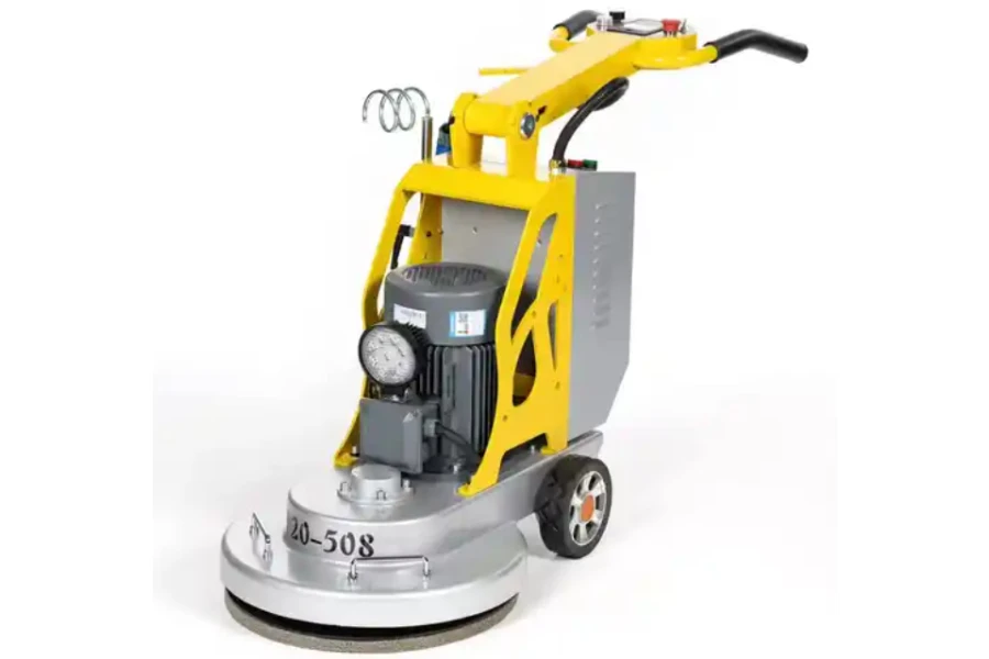 Heavy-duty rotary floor grinder for concrete