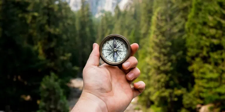 hiking compass