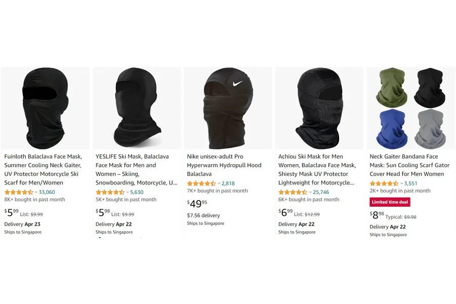 hottest selling ski mask