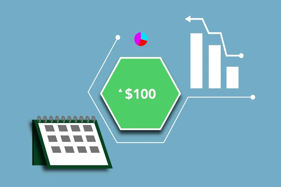 economic concept shown on illustration