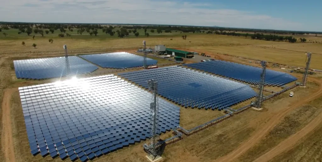 concentrated solar power (CSP) plant 