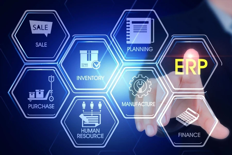 ERP Hexagonal Touch Screen Concept