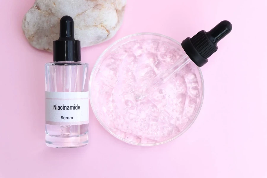 Niacinamide en bouteille