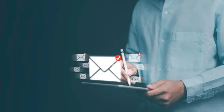 New email notification for business digital marketing.