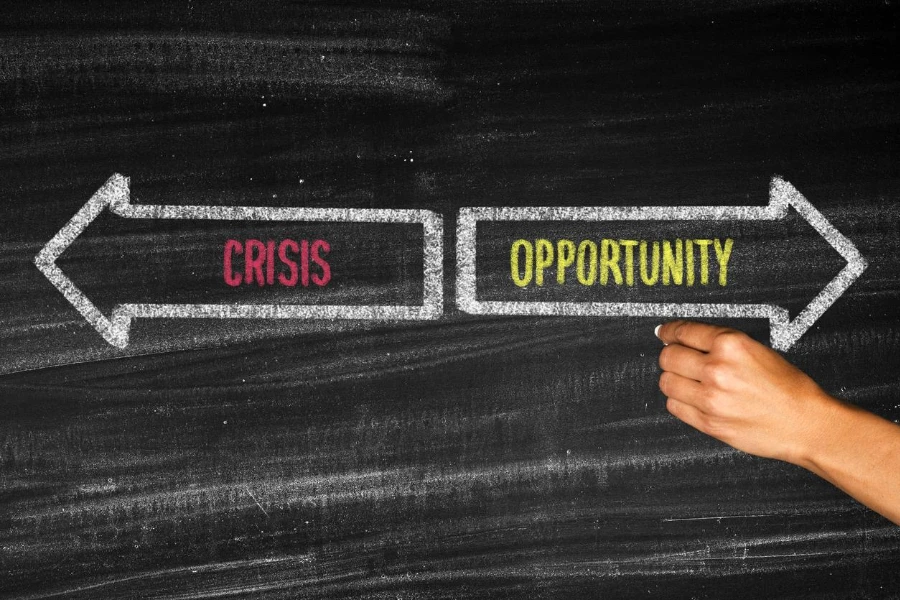 Direções para a crise e oportunidade