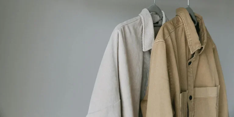 Long Sleeve Shirts Hanging on a Rack