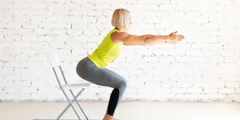 Yoga with a chair