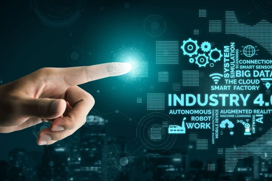 automated machinery controlled via internet network