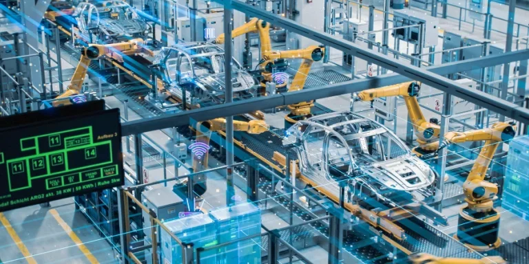 Car Factory Digitalization Industry 4.0 5G IOT