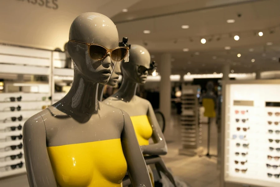 Mannequin Wearing Sunglasses