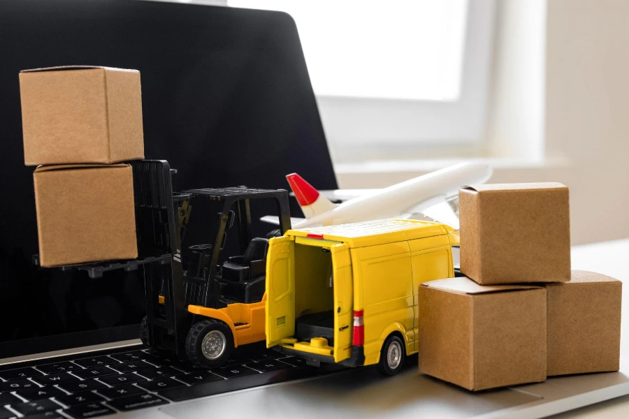 Transportasi perusahaan jasa delivery order