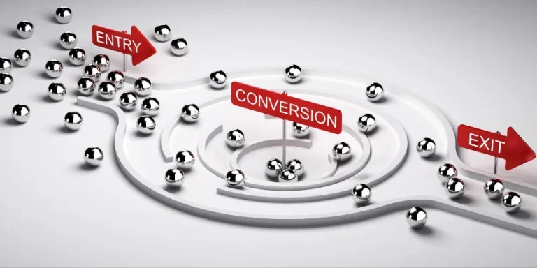 Business or Marketing concept of leads to sales ratio
