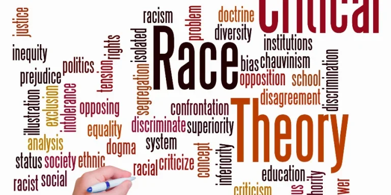 Critical Race Theory concept.